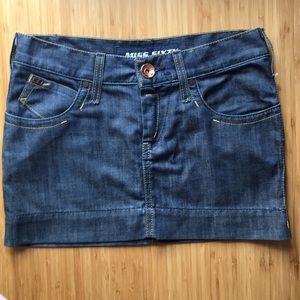 Miss Sixty Mini Denim Skirt!